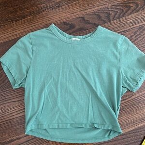 Cotton on green short sleeve shirt, size large - Worn once